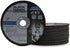 BHA Metal and Stainless Steel Cut Off Wheels for Die Grinders, 3” x 1/32” x 3/8”, 25 Pack
