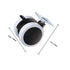 HOOWIFFY 4 2-inch Pcs White Pu Swivel Casters with Brake for Office Chair, Furniture Replacement Wheels for Desk