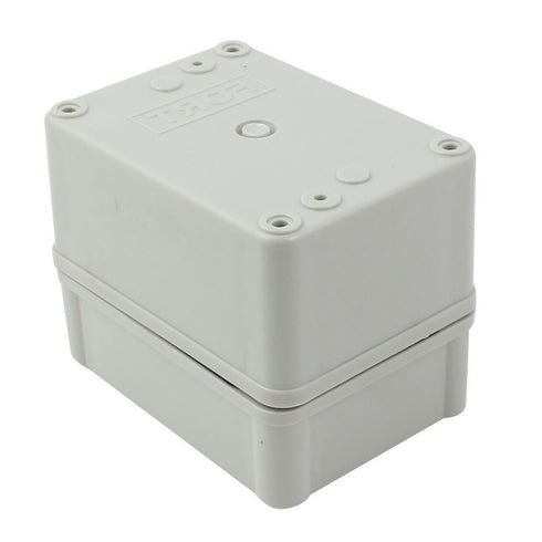 YXQ Junction Box Enclosure Project Case, Dustproof Waterproof DIY Power Electronic Outdoor Gray (110 x 80 x 85mm)