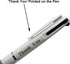 Maydahui 12PCS Retractable 3-in-1 Multicolor Ballpoint Pens, Thank You Pens for Office School Students Party