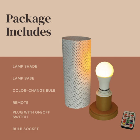 Chatelet Surface Beam Lamp | Innovative Lamp for Night Stands, End Tables, & Coffee Tables | Ambient Color Changing