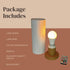 Chatelet Surface Beam Lamp | Innovative Lamp for Night Stands, End Tables, & Coffee Tables | Ambient Color Changing