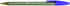 Bic Cristal Fun Ballpoint Pens, Wide Tip (1.6mm), Assorted Colours, Box of 20