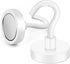 MIKEDE Magnetic Hooks, 40LB+ Heavy Duty Neodymium Hooks for Cruise Cabins, Pack of 4