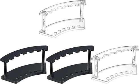 TOMYEUS Pen Stand Set 4 Pen Holder 6-Slots Display Stand Nail Makeup Art