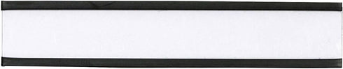 SmartSign Magnetic 'C' Channel Label Holders, Pack of 25 | 0.5" x 3"