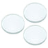 PATIKIL 3 Pack Double Concave Lens, 3" (75mm) Focal Length, 30mm Diameter, 4mm Height, Clear Glass