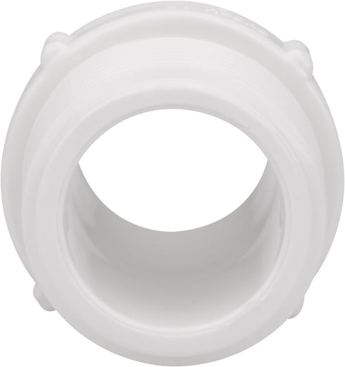 20Pack 1 Inch PVC Nipple Male Thread Coupling Adapter Connector, 1" PVC NPT Male Thread Coupling Pipe Fitting