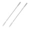 2PCS Mini Double-Ended Spatula, Stainless Steel Lab Spatula with Micro Square/Round Ends, 6.2"
