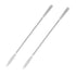 2PCS Mini Double-Ended Spatula, Stainless Steel Lab Spatula with Micro Square/Round Ends, 6.2"