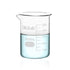 5000mL Low Form Glass Beaker, Graduated 3.3 Borosilicate Glass for Lab, Classroom, Craft, Kitchen, BKLG5000A1
