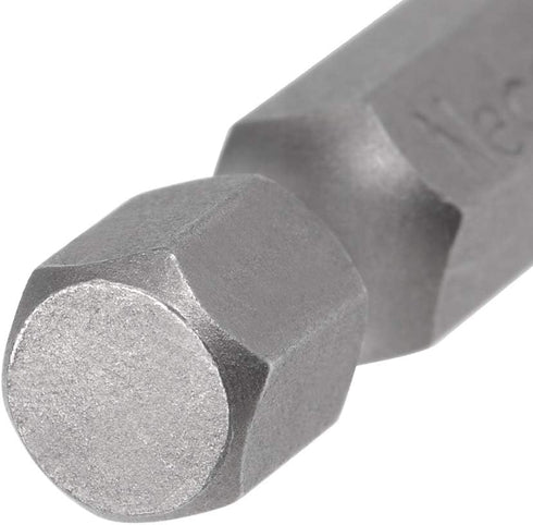 uxcell 5 Pcs SQ3 Magnetic Square Head Screwdriver Bits, 1/4 Inch Hex Shank, 2-inch Length S2 Power Tools