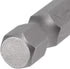 uxcell 5 Pcs SQ3 Magnetic Square Head Screwdriver Bits, 1/4 Inch Hex Shank, 2-inch Length S2 Power Tools