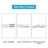 Dicio Easy-Twist Ceramic Wire Connectors, 50 PCs, Heat Resistant Electrical Connectors for 22-14 AWG