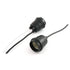 ZYAMY 6pcs Waterproof Lamp Socket with Wire - Fully Sealed Rainproof Lamp Head with Glue