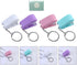 Heavy Duty Keychain Mini Stapler, 5 Pieces, Tiny Portable Hand Staplers for Office DIY Tools