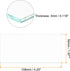 30pcs 1.97" 4.25" HARFINGTON Welding Lens x Clear Glass Outer Cover Helmet Inner Replacement Lens Welding Helmet Lenses