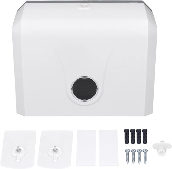 MUNEFE Paper Towel Dispenser, Wall Mount Tissue Dispensers, Wall Mount ABS Paper Towel