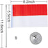 Poland Flag Polish Flags, Small Mini Desk Flag for Table Office Classroom Home Decorations