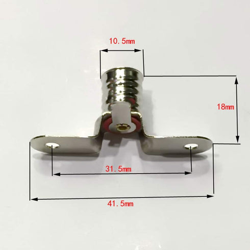Pack of 50 E10 1.5V 0.3A DC Warm White Miniature Screw Base Light Bulbs (1.5V)
