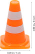 Set 30 Kisangel Mini Traffic Cones and Road Signs for Kids Pcs Educational Traffic Barricade Toys Interactive