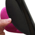 Ergonomic Portable Mouse Pad, Non-slip Small 7D Gel Mouse Pad with Wrist Rest in Rose Color