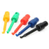 20Pcs Test Hooks Clips Multimeter, Colorful Test Grabber Probe, Large Spring Hook Clip for Electronic Testing