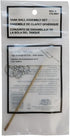 Rocky Mountain Goods Universal Toilet Flapper Lift Wire and Chain - Brass 5 Replacement Kit for Most Toilet Models