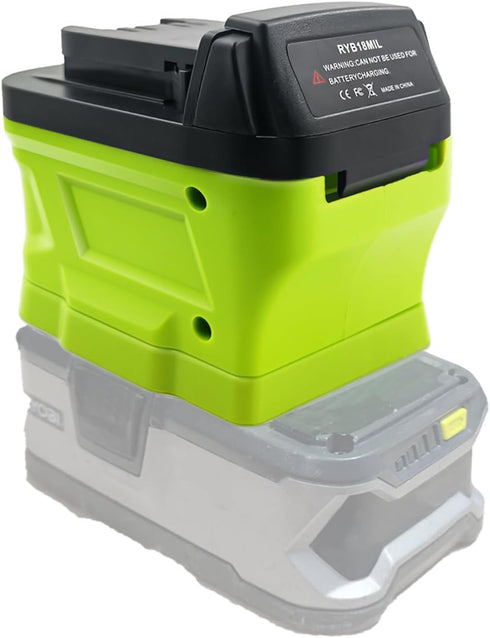 M18 Adapter for Ryobi Battery to Milwaukee 18V Tools, Convert Ryobi 18V Battery for Milwaukee M18 Tools