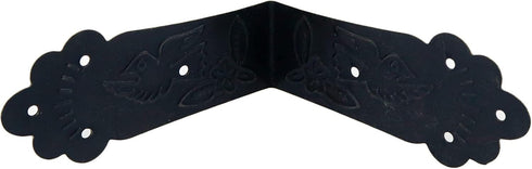 T Tulead 30PCS Bronze Iron Edge Guard, Decorative Corner Brackets for Furniture with Mounting Screws