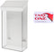 Marketing Holders Magnetic Breastmilk Bag Storage Container Hygenic Bin with Hinged White