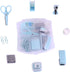 Mini School Supply Kits - Mini Office Supply Kits with Mini Stapler, Scissors, Tape Dispenser & More (Blue)