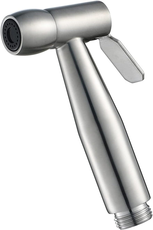 IIUUAYUVI HandheldSprayer,Toilet Sprayer Head Stainless Steel HandheldSprayer Cloth Bathroom Diaper Sprayer for Kitchen