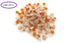 UY Wire to Wire Connector K2,SINCODA 100PCS Waterproof Gel-Filled Orange Clear Button Telephone Wire Connectors UY2 Butt Splice Connector K2 Network Cable Terminals