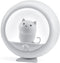 Melaus Motion Sensor Night Light,Warm White USB Rechargeable Bedside Light,Magnetic Cat Lamp for