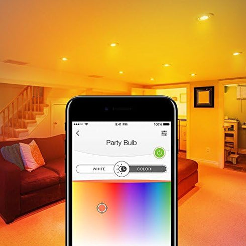 Bulb Dimmable, A19, (LB130) Kasa Smart Wi-Fi LED Light by TP-Link - Multicolor, No Hub Required, Works with Alexa