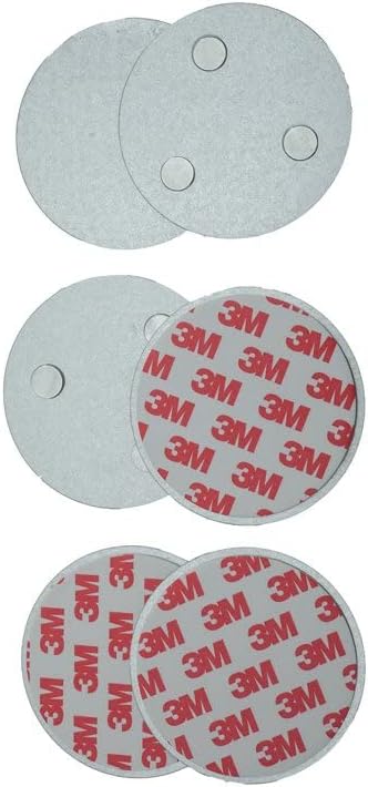 meioro 70mm,No 10 Sensors(2 Magnetic Smoke Detector Installation Tool,Quick and Easy Fastening Ceiling Mounted Kit