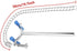Akozon Stainless Steel Laboratory Beaker Chain Clamp Clip for 80-150mm Dia Beaker Container or Flask Chemical Equipment