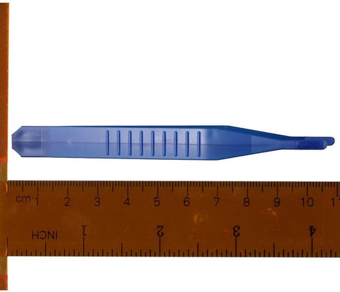 10Pcs First Aid Tweezers, Disposable Forceps, Practical Clamp Clips for Elementary Science, Blue