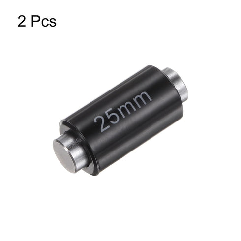 2pcs Standard Measuring Rod 25mm Outside Micrometer Calibration Block Bar Caliper Rod
