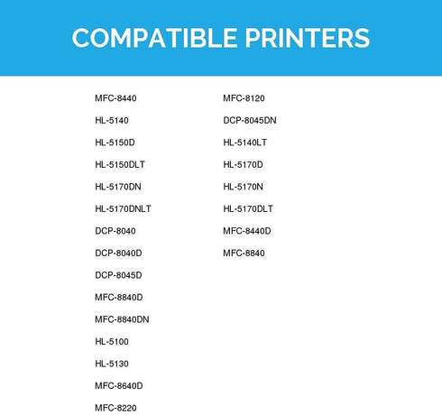 LD Products Compatible High Yield Toner Cartridge for Brother TN-570 (Black) - Replacement for Multiple Models