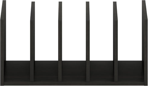 Furinno Hermite Desktop Bookshelf Storage Organizer for Home Office Supplies, Espresso