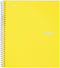 Five Star Spiral Notebook, 1 Subject, College Ruled Paper, 100 Sheets, Yellow, 11" x 8-1/2" (73475)
