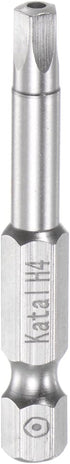 H4 Pentagon Screwdriver Bit, 1/4" Hex Shank, 2" Length Magnetic Security Power Tool