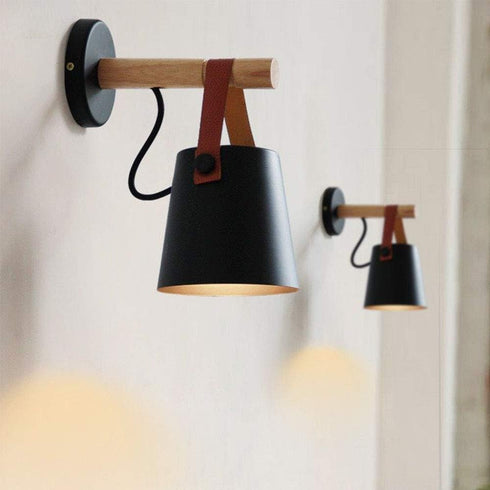 Mengjay E26 Wall Sconce LED Wall Lighting Modern Industrial Lamp Belt Wall Sconces Loft Light Lamp for Bedroom, Living