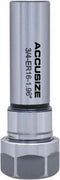 Accusize Industrial Tools ER16 Collet Chuck Extension Rod, 1.96 in. Shank Length, 3/4 in. Straight Shank