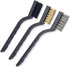 GLEAVI 12 Pcs Nylon Brush Set, Tile Brush, Grout Brush, Kitchen Cleaning Tool, 3D Printer Brush