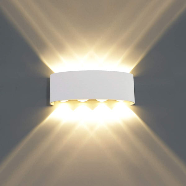 Kawell 8W Waterproof Modern Wall Light LED Wall Lamp Aluminum LED Wall
