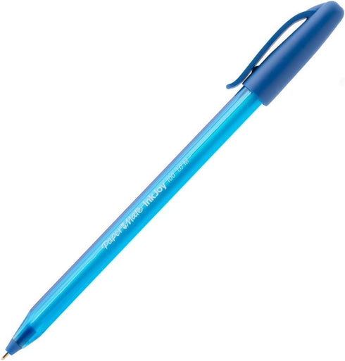 Paper Mate InkJoy 100ST Ballpoint Stick Pens, Medium Point, Blue Ink, 18 Count