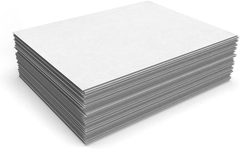 LUXPaper 8.5" x 11" Paper - Letter Size - White Linen - 24lb. (80lb. Text) - 250 Qty